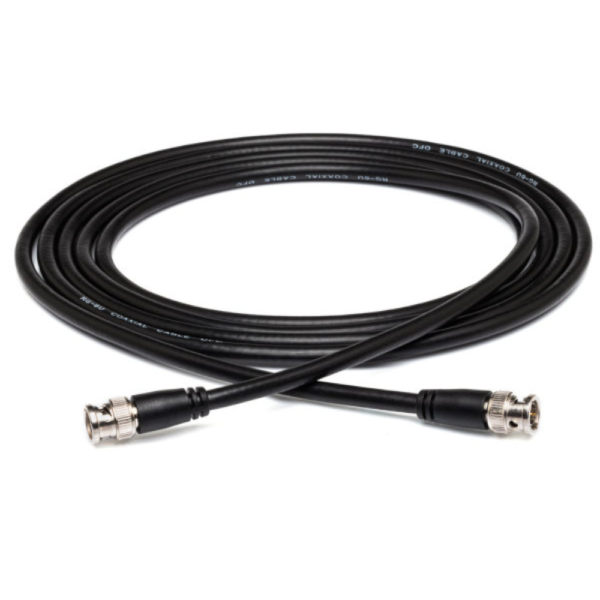 Hosa BNC-06-106 Pro 75-Ohm Coax BNC to BNC 6 Ft