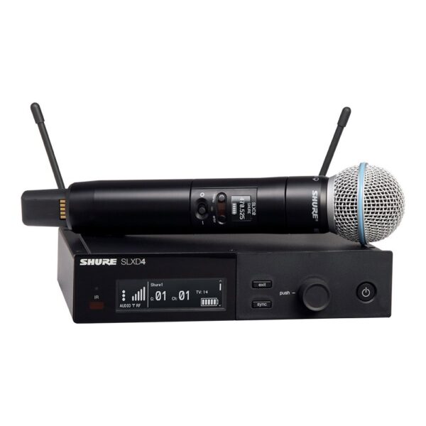Shure SLXD24/B58 Wireless System with Beta®58A Handheld Transmitter (H57)