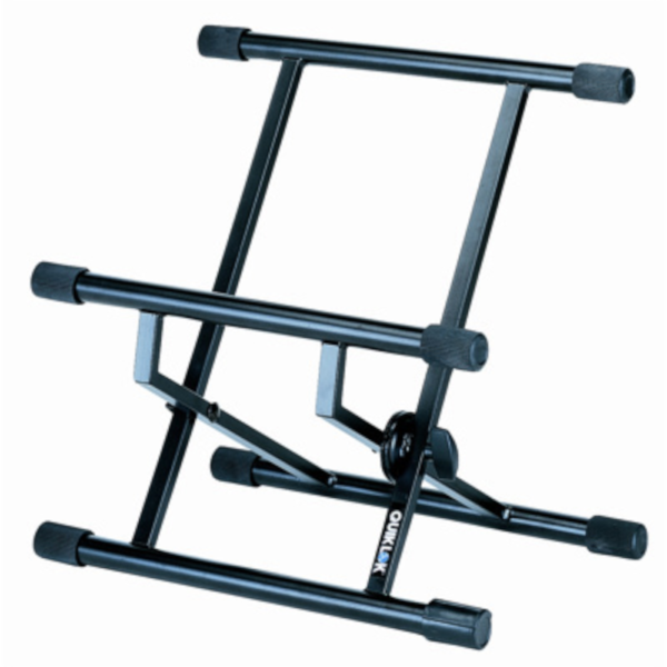 QuikLok BS317 Double brace, heavy-duty, low profile amp stand