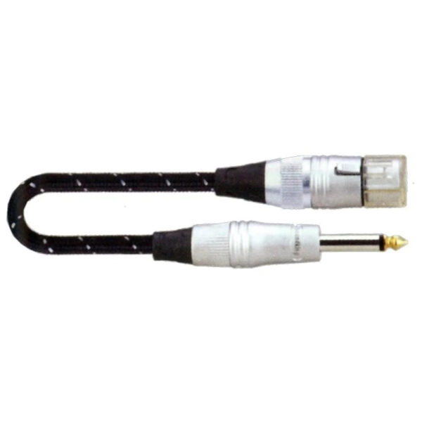 SoundKing FCMJML5 - XLR 3-F to TS-M 6.5mm Jack Signal Lead (5m)