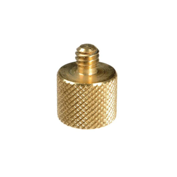 LUML Thread Adaptor 3/8″ female to 1/4″ Male (Gold Plate)