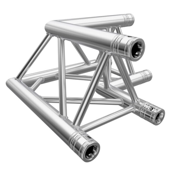 Global Truss F33 Tri Truss 2 Way 90° Horizontal Corner