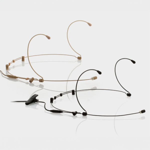 JTS CM-804iF Dual Ear Hook Headset Microphone (4-pin mini XLR) - Beige