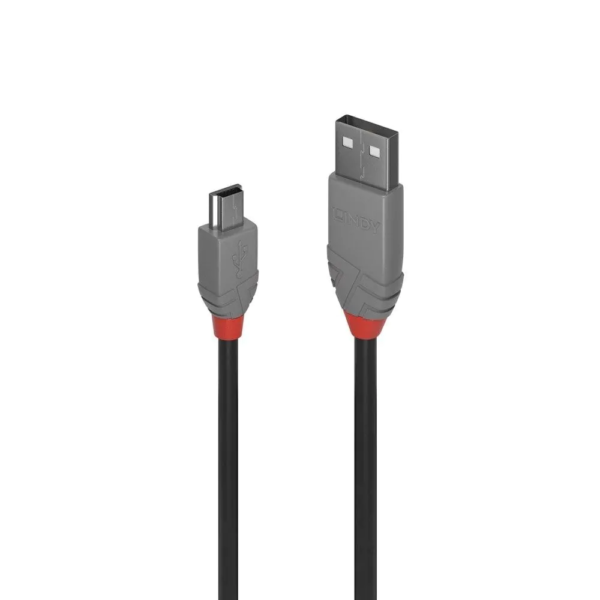 USB 2.0 Type A to Mini-B Cable Anthra Line 2m