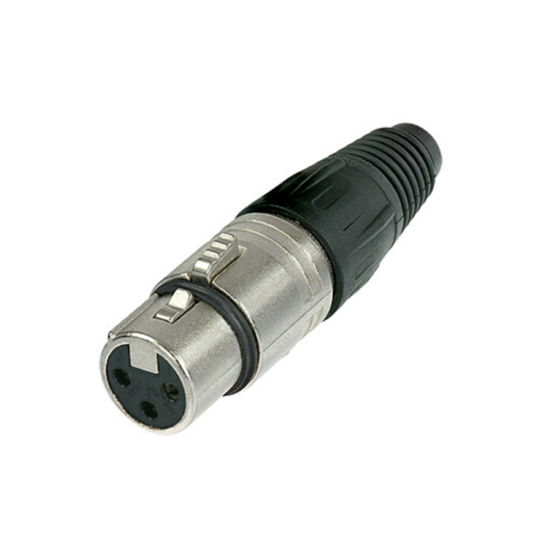 Neutrik NC3FX XLR 3 pin Female Line Plug (Silver)
