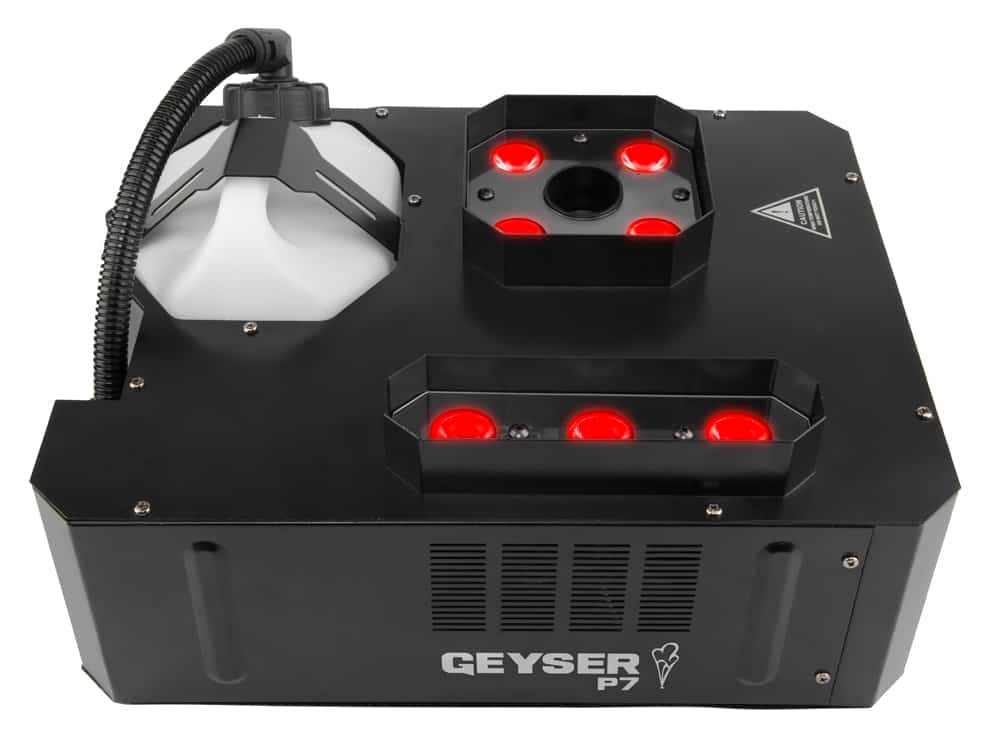 Chauvet DJ Geyser P7 Coloured Vertical Smoke Machine 1290 watts Light up my Life